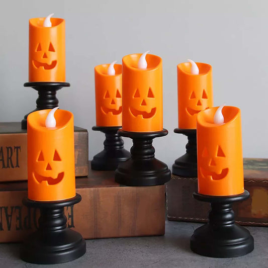 Pack 3 Luz Halloween Con Forma De Vela