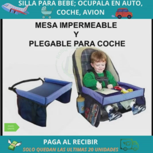 Mesa Bandeja De Niños Viajes Silla Auto